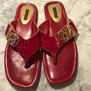 Louis Vuitton flip flop sandal